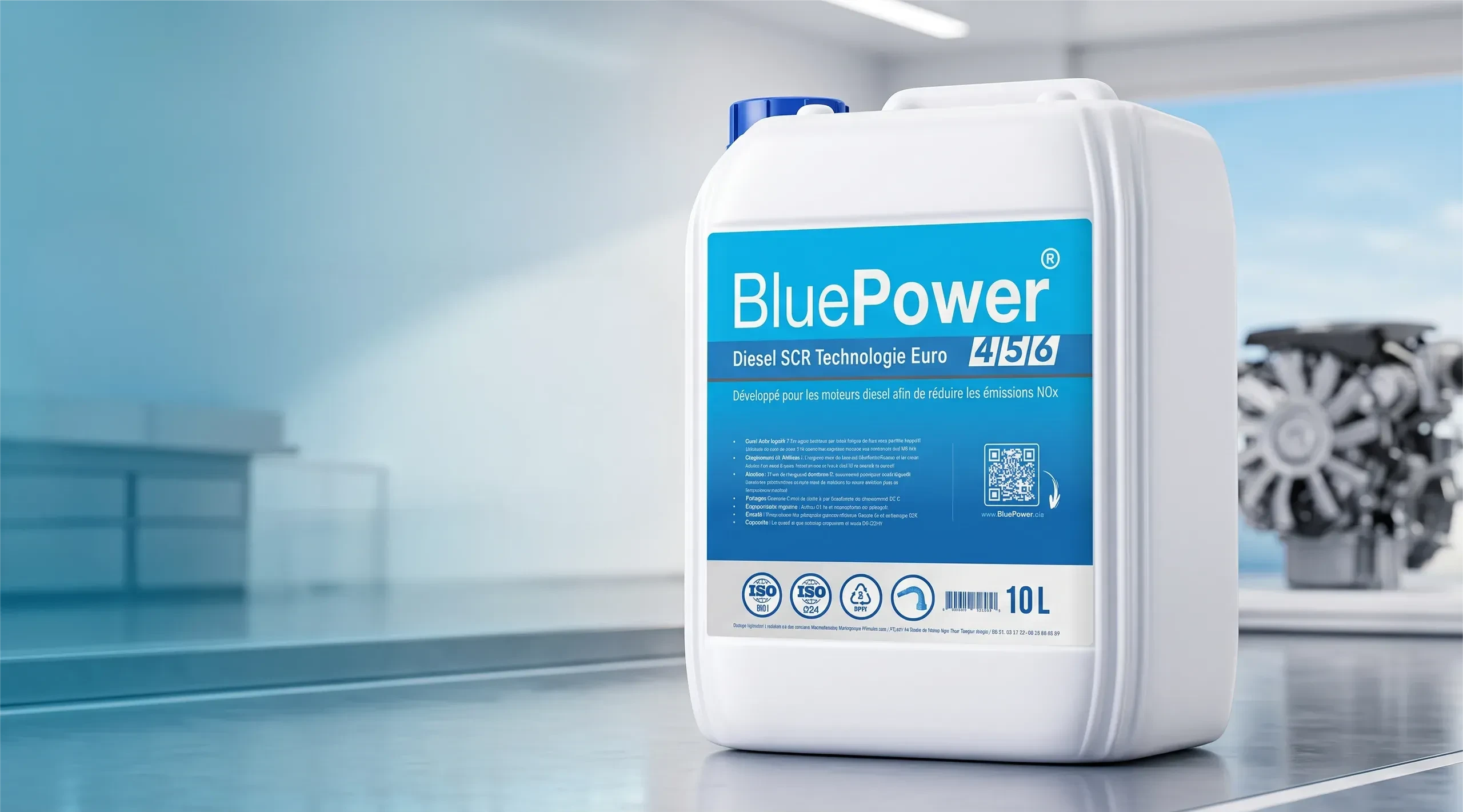 Bidon BluePower AUS32 10 litres certifie ISO 22241